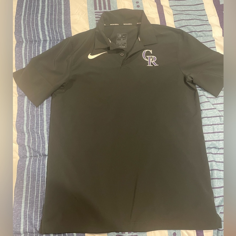 Nike Dri Fit Colorado Rockies Polo